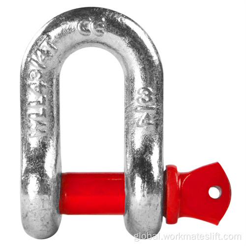 Types Of Shackles High Quality High Strength Industrial Dee Shackle Manufactory